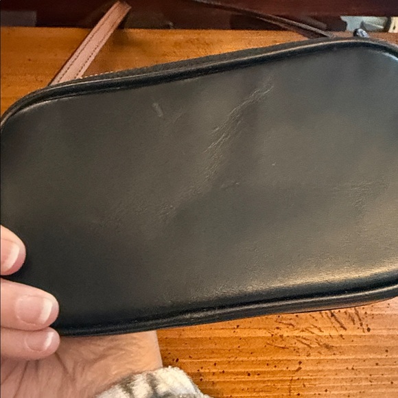 Coach Black Leather Snoopy Cossbody Bag - Picture 5 of 13